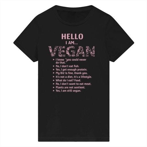 Hello I Am Vegan